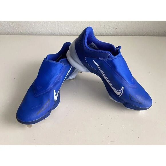 Nike Force Zoom Trout 8 Pro Metal Baseball Cleats Blue CZ5915-414 Men’s Sz 12.5 - Picture 2 of 10